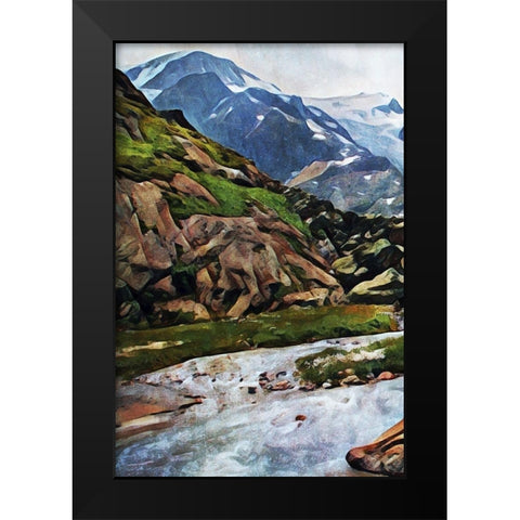 Susten Pass Worth Taking I Black Modern Wood Framed Art Print by Aldridge, Ashley