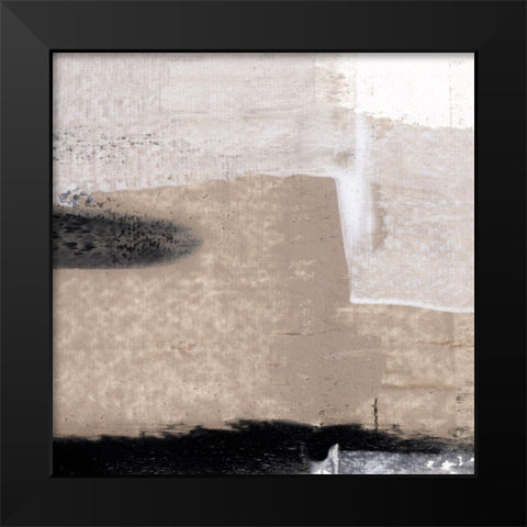 Mozaic IV Black Modern Wood Framed Art Print by Aryai, Sia