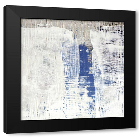 Amaze Pastels I Black Modern Wood Framed Art Print with Double Matting by Aryai, Sia