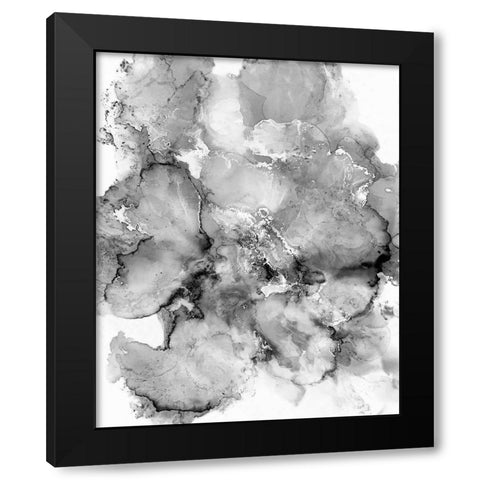 Neutral Crystal Black Modern Wood Framed Art Print with Double Matting by Curinga, Kim