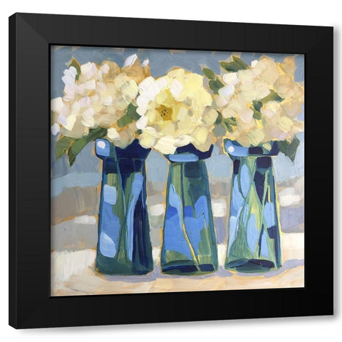 Threes Company Black Modern Wood Framed Art Print with Double Matting by Riger, Sue