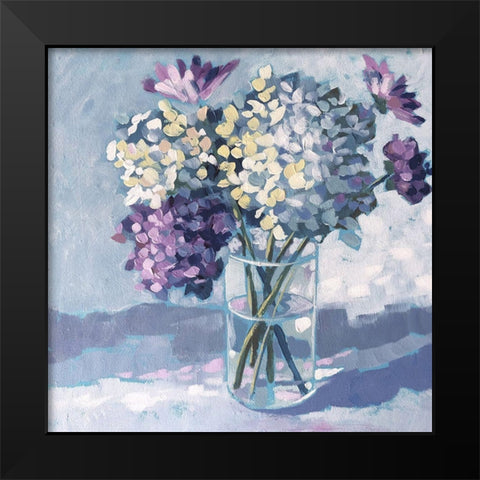 See Only Goodness Black Modern Wood Framed Art Print by Riger, Sue