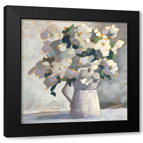 Mothers Love Black Modern Wood Framed Art Print with Double Matting by Riger, Sue