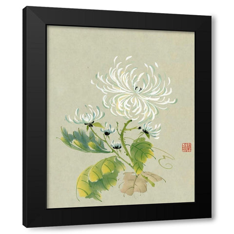 Rhythm of the Dance Black Modern Wood Framed Art Print by Rae, Nan