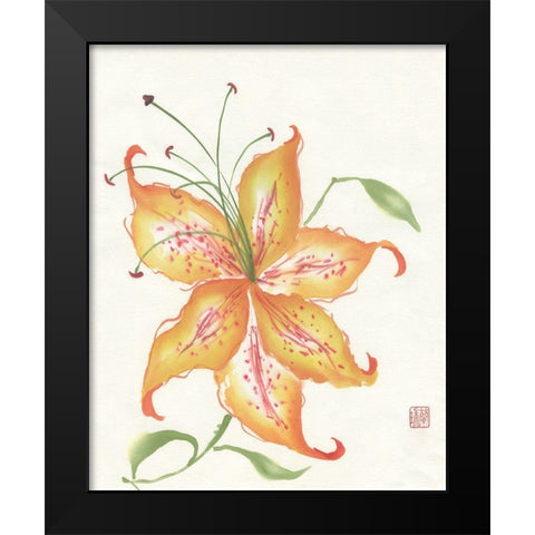 Glory Black Modern Wood Framed Art Print by Rae, Nan