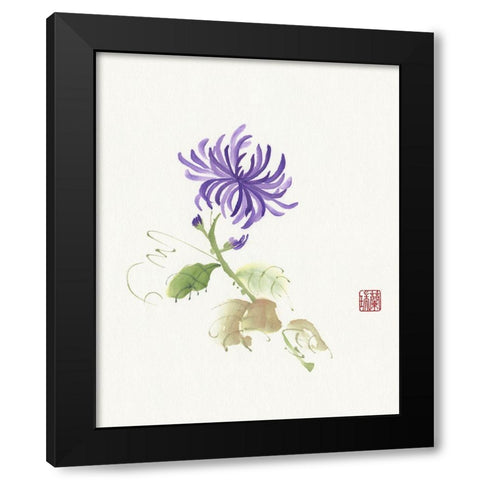 One of Four II Black Modern Wood Framed Art Print by Rae, Nan