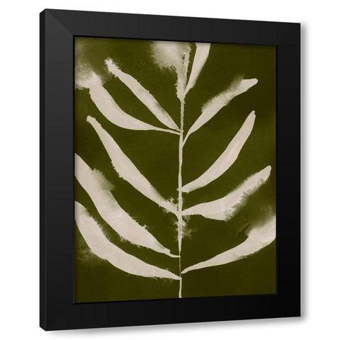 Organic Bloom II Black Modern Wood Framed Art Print with Double Matting by Barnes, Victoria