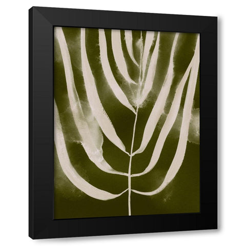 Organic Bloom III Black Modern Wood Framed Art Print with Double Matting by Barnes, Victoria