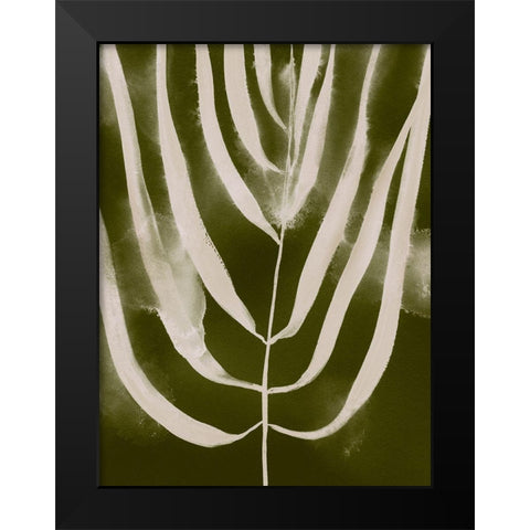 Organic Bloom III Black Modern Wood Framed Art Print by Barnes, Victoria