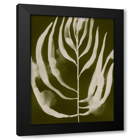 Organic Bloom IV Black Modern Wood Framed Art Print with Double Matting by Barnes, Victoria