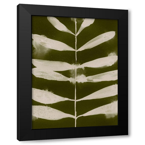 Organic Bloom VI Black Modern Wood Framed Art Print by Barnes, Victoria