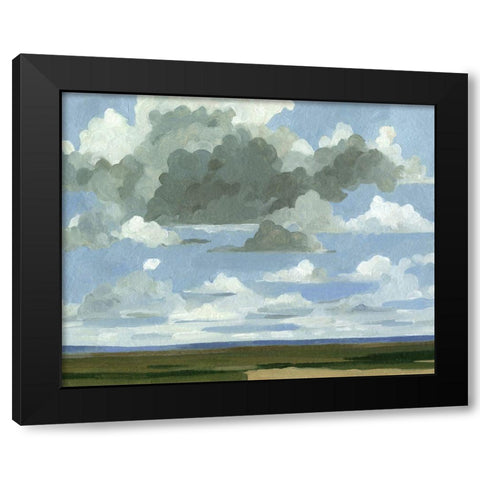 Great Plains Sky I Black Modern Wood Framed Art Print by Caroline, Emma