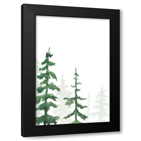 Rustic Simplicity I Black Modern Wood Framed Art Print with Double Matting by Chandler, Sharon
