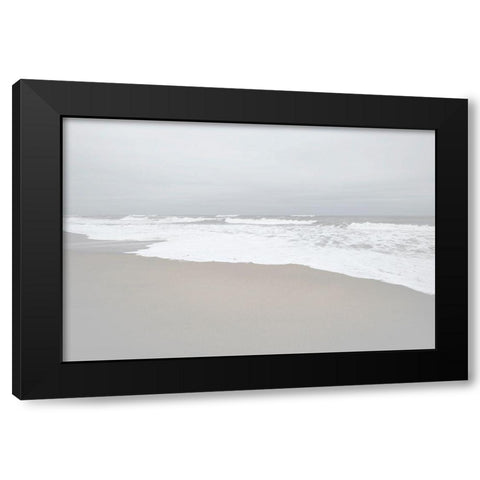 November Beach I Black Modern Wood Framed Art Print by Chandler, Sharon