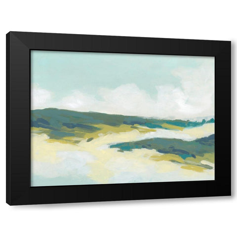 Hillside Swath I Black Modern Wood Framed Art Print with Double Matting by Vess, June Erica
