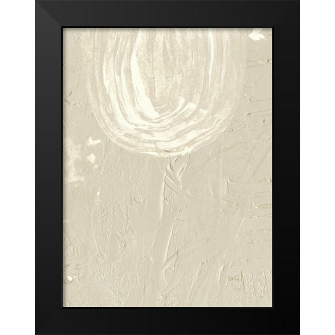 Sandy Arcs IV Black Modern Wood Framed Art Print by Wang, Melissa