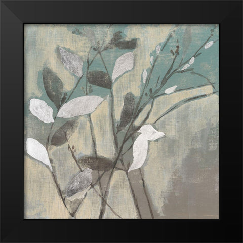 Silver And Spa II Black Modern Wood Framed Art Print by Goldberger, Jennifer