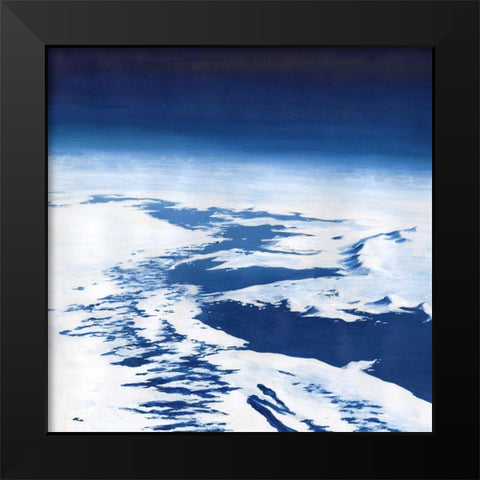 Arctic Circle I Black Modern Wood Framed Art Print by Willett, Michael