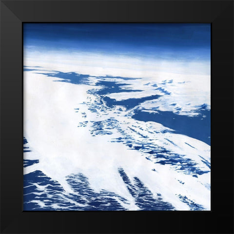 Arctic Circle IV Black Modern Wood Framed Art Print by Willett, Michael