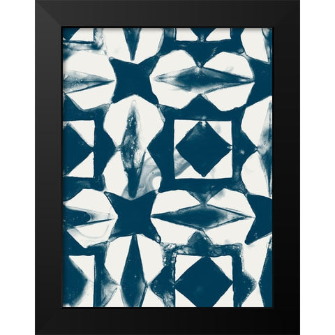 Monochrome Signals VI Black Modern Wood Framed Art Print by Vess, June Erica