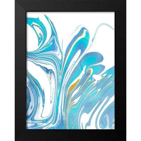 Galaxie I Black Modern Wood Framed Art Print by Longley, Alicia