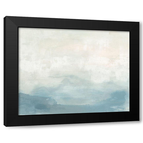 Tone Scape IV Black Modern Wood Framed Art Print with Double Matting by Vess, June Erica