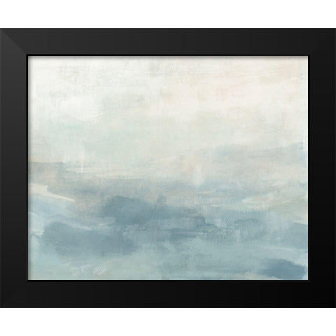 Tone Scape V Black Modern Wood Framed Art Print by Vess, June Erica