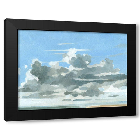 Oceanic Clouds III Black Modern Wood Framed Art Print by Caroline, Emma
