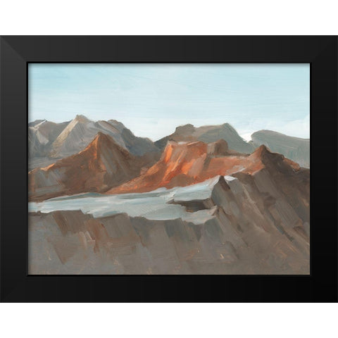 Western Plateau I Black Modern Wood Framed Art Print by Harper, Ethan