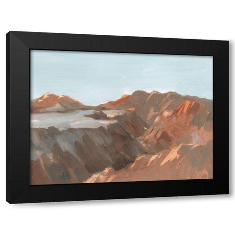 Western Plateau II Black Modern Wood Framed Art Print by Harper, Ethan
