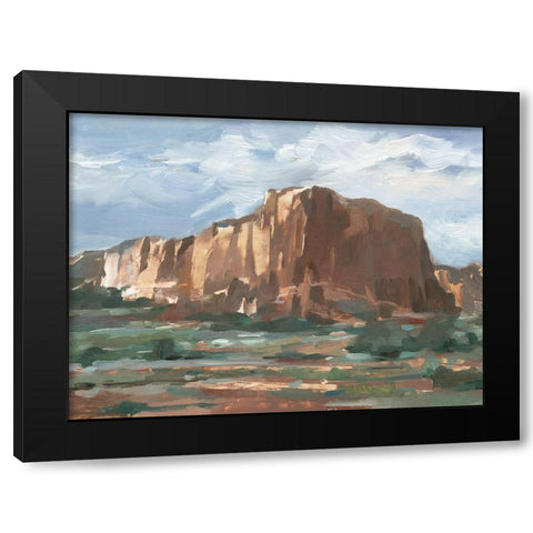 Western Rock Formation I Black Modern Wood Framed Art Print by Harper, Ethan