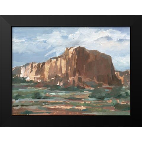 Western Rock Formation I Black Modern Wood Framed Art Print by Harper, Ethan