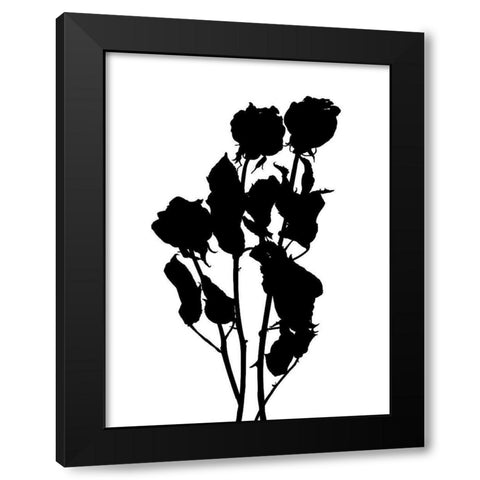 Pressed Memory I Black Modern Wood Framed Art Print by Green, Jacob