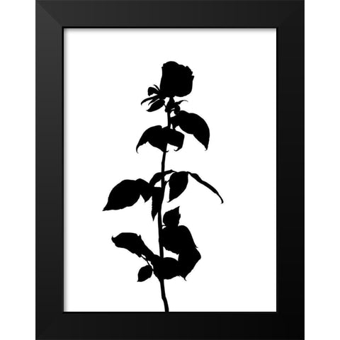 Pressed Memory II Black Modern Wood Framed Art Print by Green, Jacob