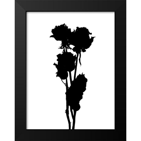 Pressed Memory III Black Modern Wood Framed Art Print by Green, Jacob