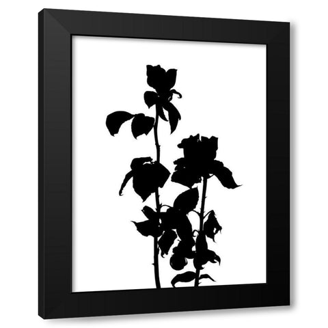 Pressed Memory IV Black Modern Wood Framed Art Print by Green, Jacob