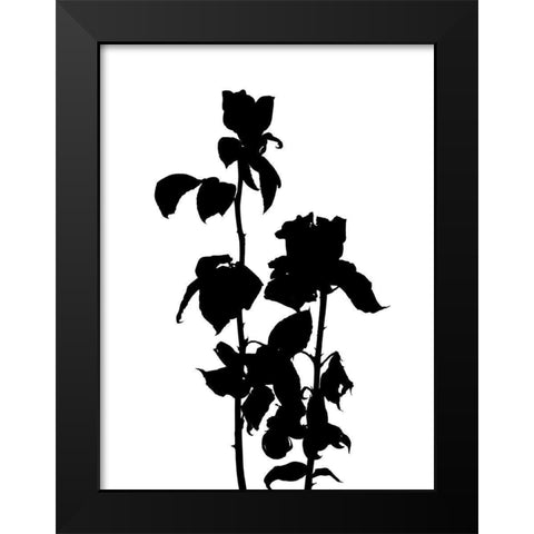 Pressed Memory IV Black Modern Wood Framed Art Print by Green, Jacob