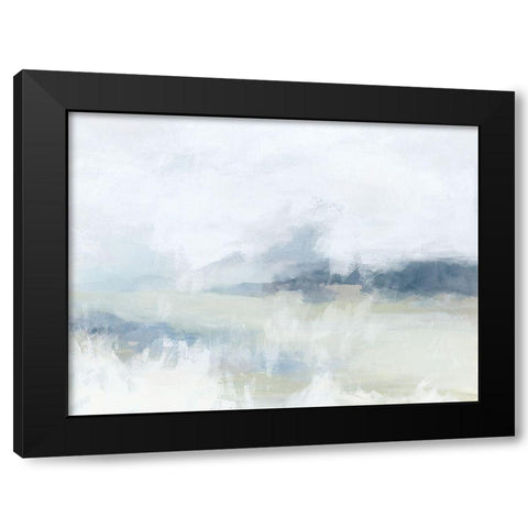 Breezy Vista I Black Modern Wood Framed Art Print with Double Matting by Vess, June Erica