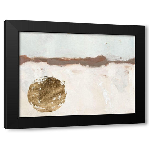 Winter Medallion I Black Modern Wood Framed Art Print by Green, Jacob