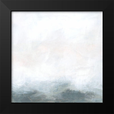 Tactile Fog I Black Modern Wood Framed Art Print by Vess, June Erica