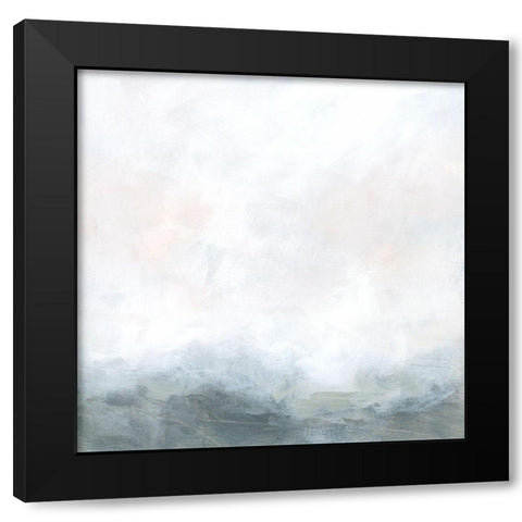 Tactile Fog II Black Modern Wood Framed Art Print by Vess, June Erica