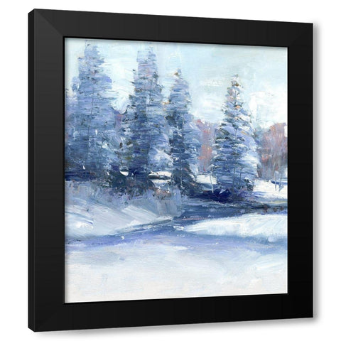 Crisp Morning I Black Modern Wood Framed Art Print with Double Matting by OToole, Tim