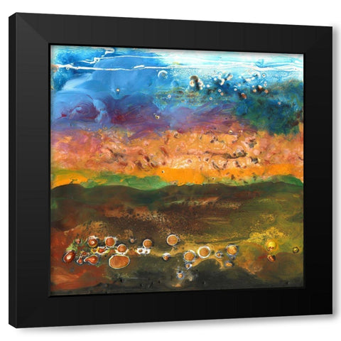 Fable II Black Modern Wood Framed Art Print by Longley, Alicia