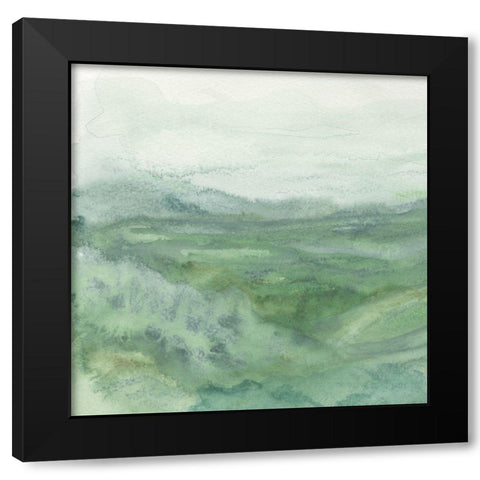 Mountain Passage I Black Modern Wood Framed Art Print by Chandler, Sharon