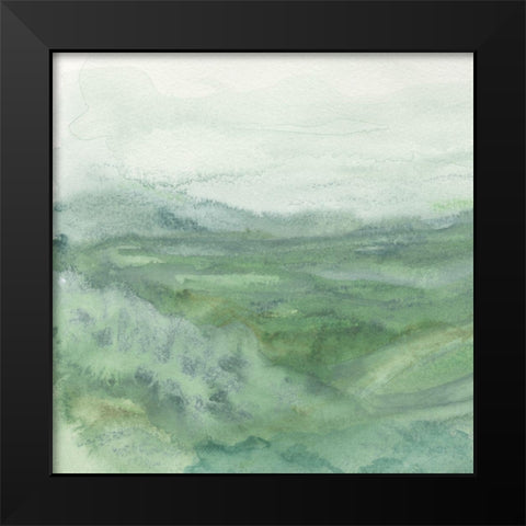 Mountain Passage I Black Modern Wood Framed Art Print by Chandler, Sharon
