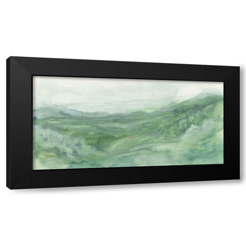 Mountain Passage III Black Modern Wood Framed Art Print by Chandler, Sharon