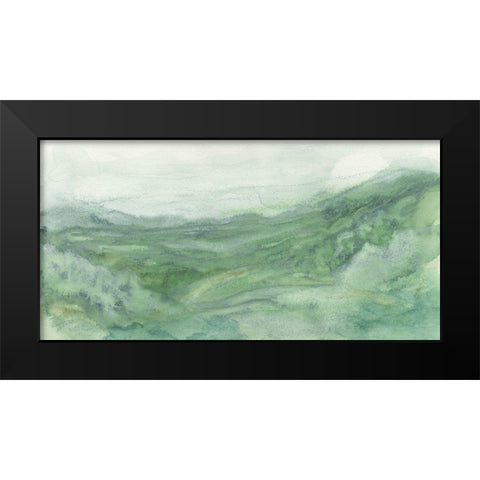Mountain Passage III Black Modern Wood Framed Art Print by Chandler, Sharon