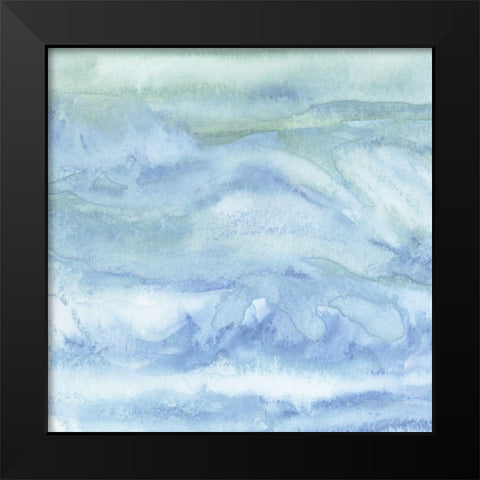 Tidal Waters III Black Modern Wood Framed Art Print by Chandler, Sharon