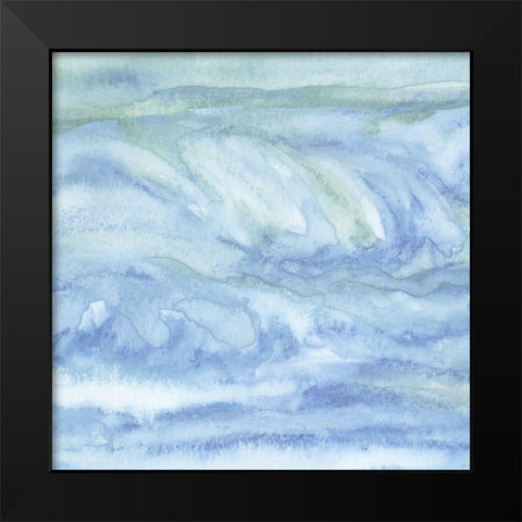 Tidal Waters IV Black Modern Wood Framed Art Print by Chandler, Sharon