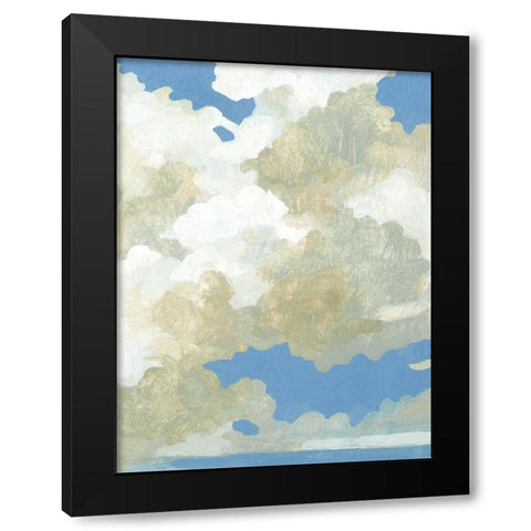 Cumulus Drift III Black Modern Wood Framed Art Print by Caroline, Emma